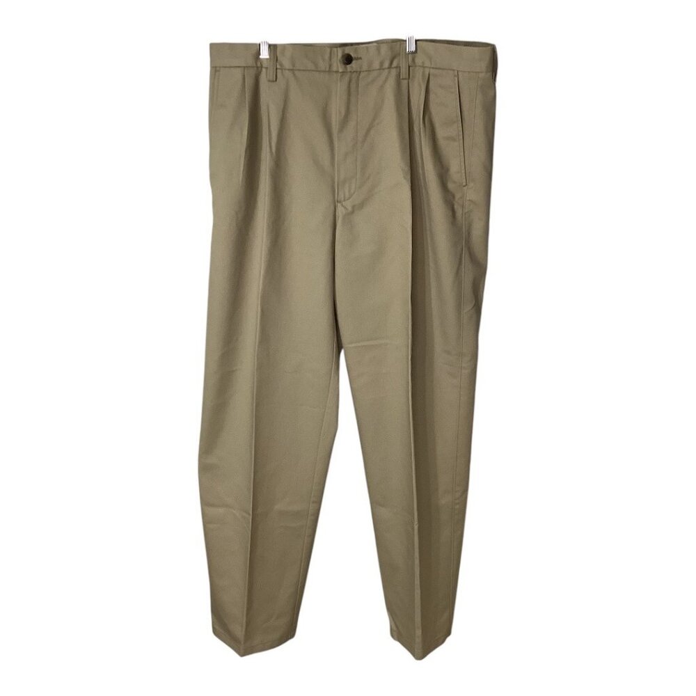 NWT‎ St Johns Bay Worry Free Chino Pants Classic Fit Men's Size 38 x 34 - Read